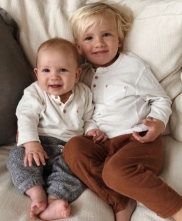 Picture of Dayna Douros's cute sons.